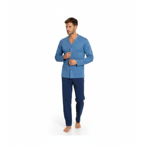 Pigiama da uomo calibrato in cotone interlock  gp2073/ac avio