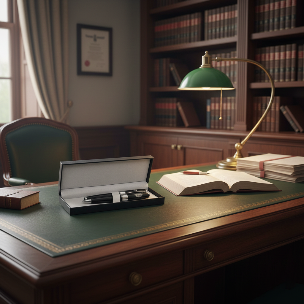 Set 2 penne in fusto laccato confezione regalo compatibile con Milan