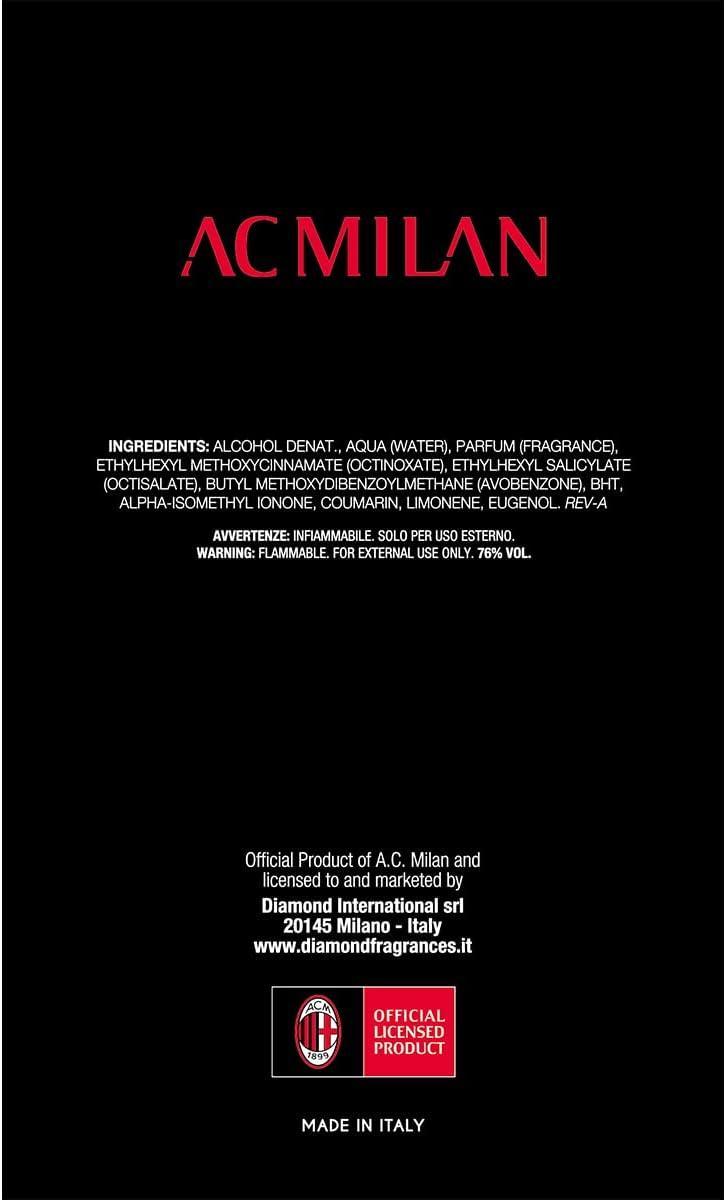 Eau de toilette profumo compatibile con Milan 100ml