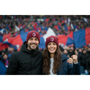 Zuccotto invernale da adulto compatibile con bologna calcio