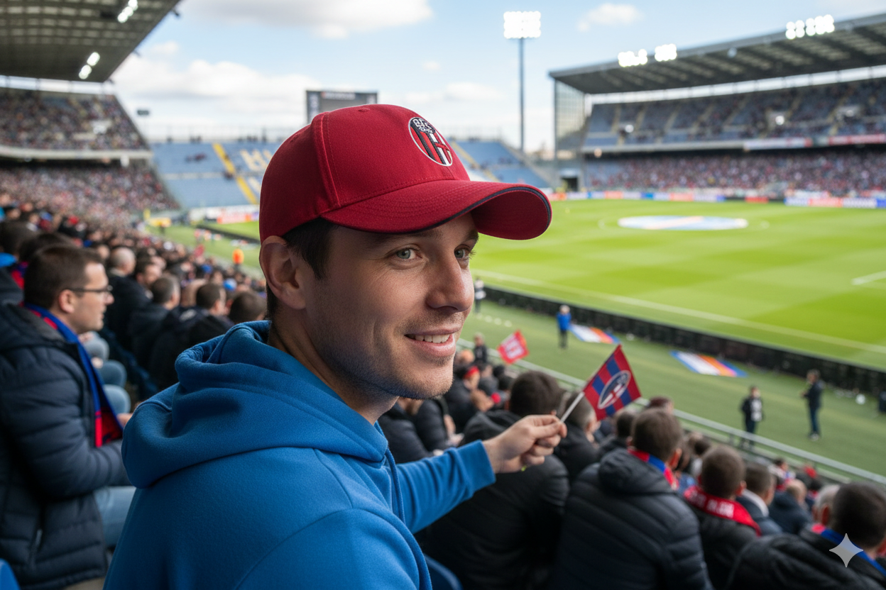 Berretto da adulto compatibile con Bologna