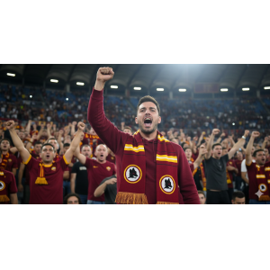 Sciarpa tifoso da stadio compatibile con roma