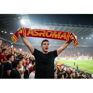 Sciarpa tifoso da stadio compatibile con roma