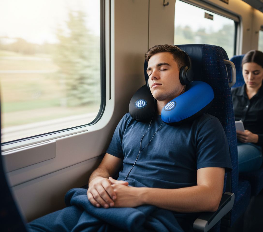 Cuscino da viaggio compatibile con Inter