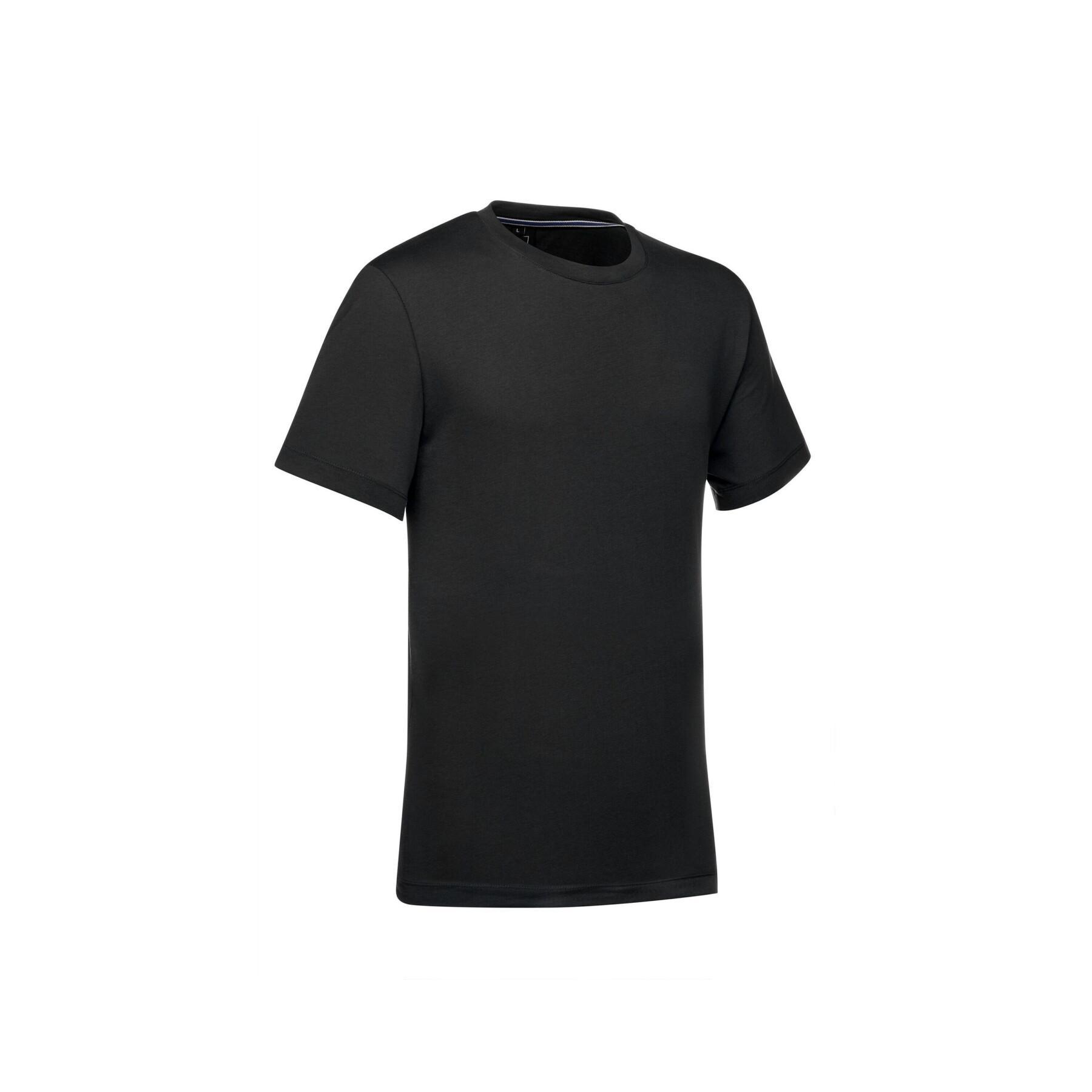 T-shirt basica uomo Geox cotone jersey Nero