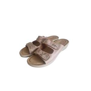 Ciabatte da donna con strappo  beige