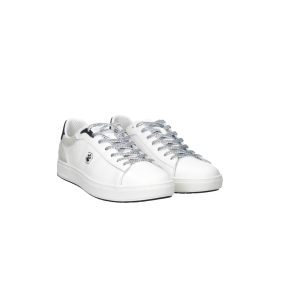Sneakers marvi uomo in pelle  bianco