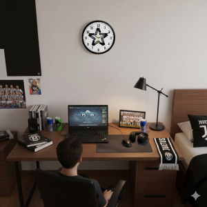 Orologio da parete compatibile con