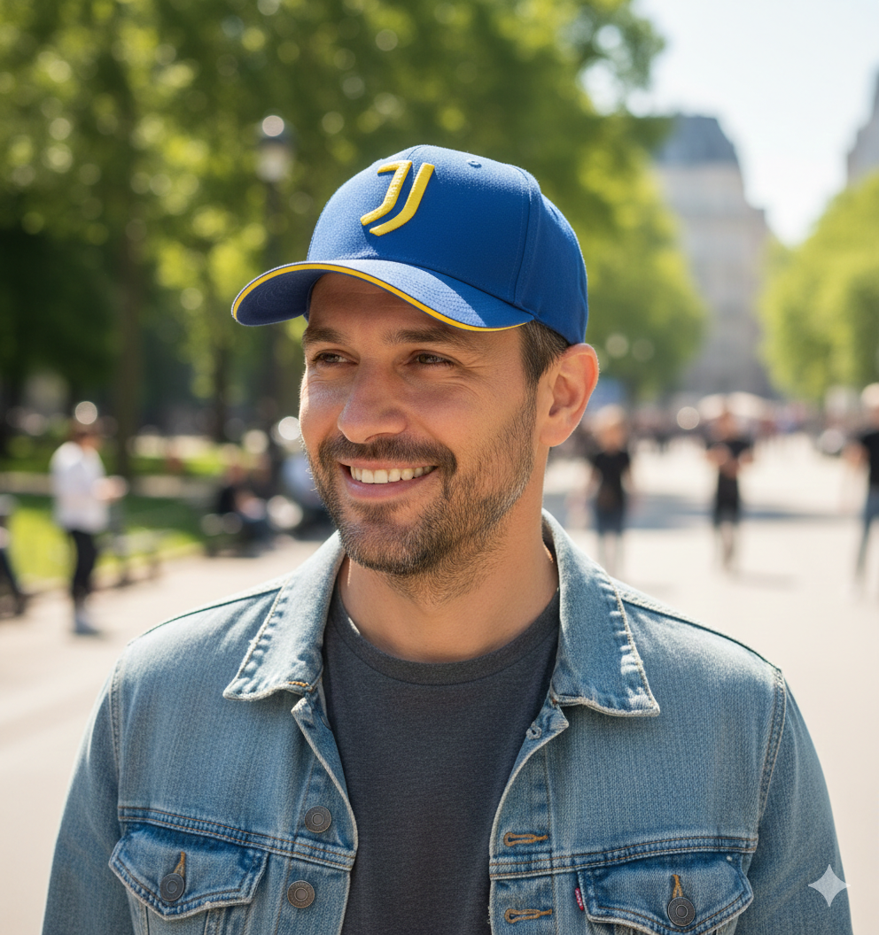 Berretto adulto compatibile con Juventus calcio