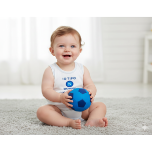 Body bi-pack neonato compatibile con napoli calcio