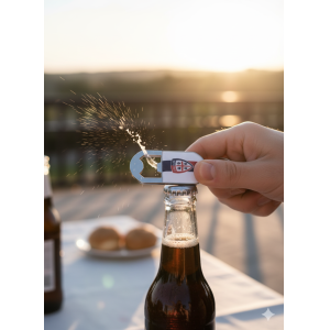 Apribottiglie portachiavi compatibile con cagliari calcio 1920