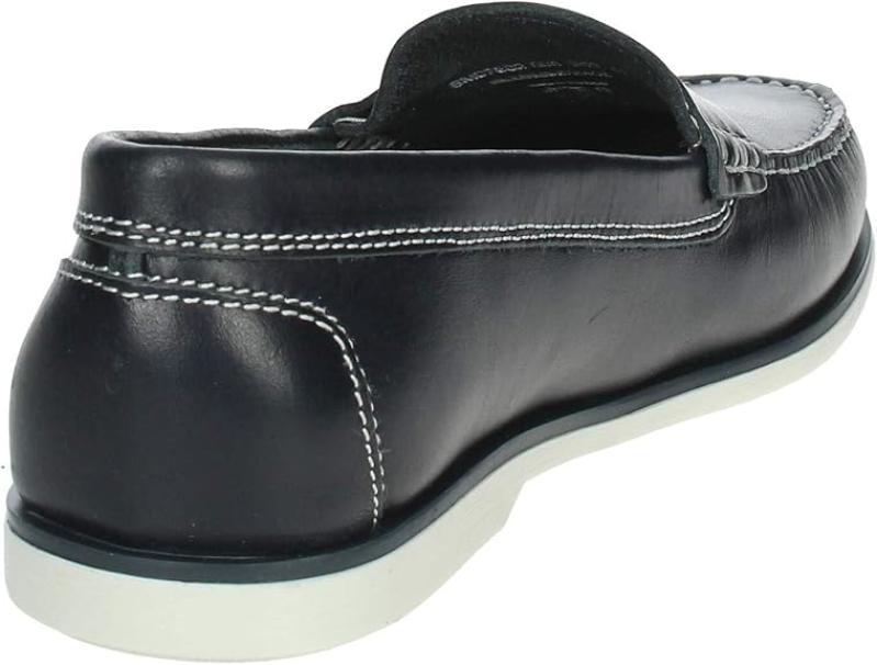 Mocassino in pelle da uomo Lumberjack blu