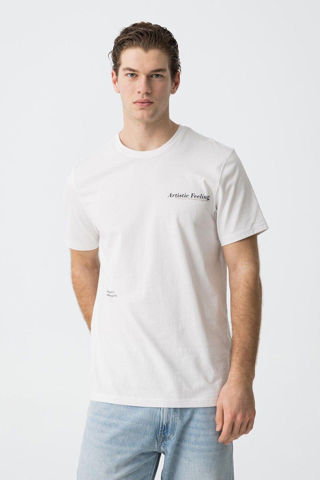 tiffosi regi  t-shirt artistic feeling bianco - foto 3