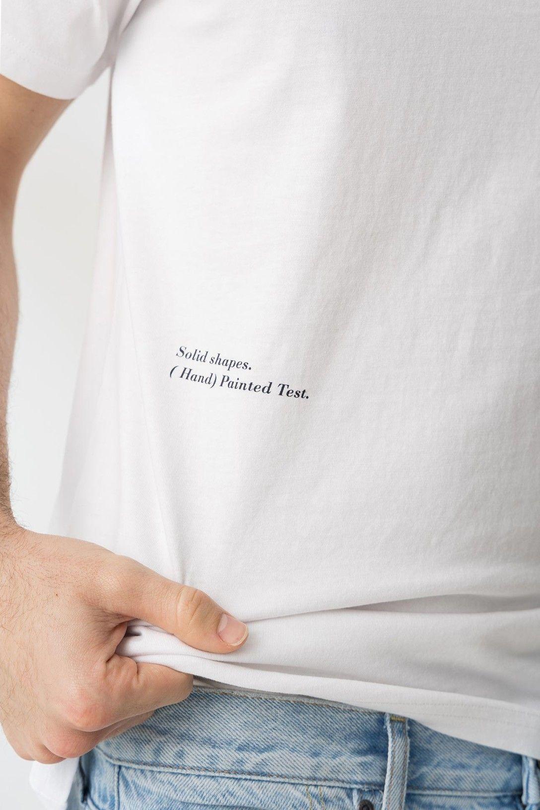 tiffosi regi  t-shirt artistic feeling bianco - foto 5