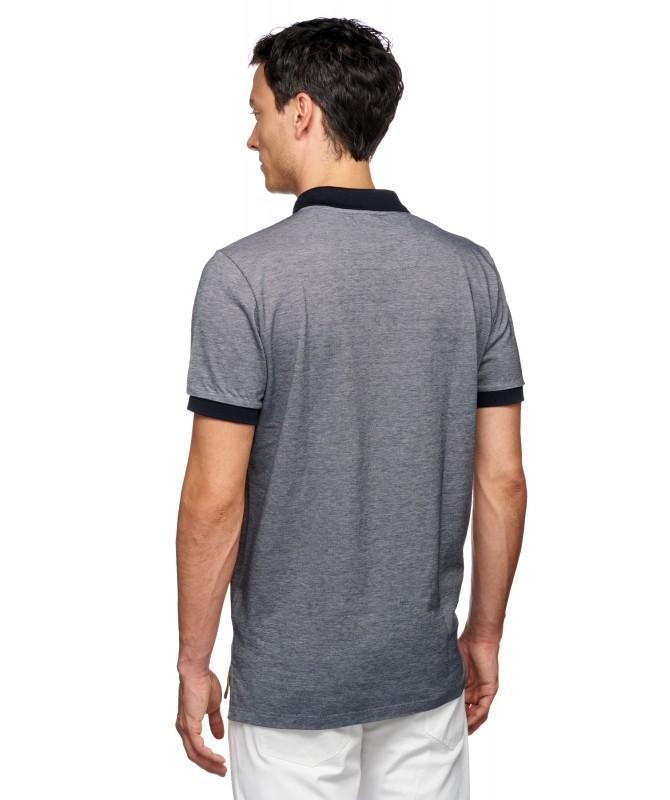 Polo manica corta da uomo Geox grigio