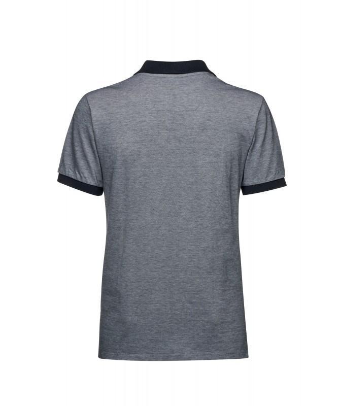 Polo manica corta da uomo Geox grigio
