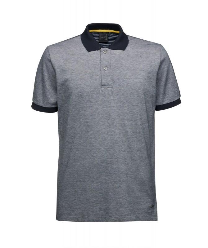 Polo manica corta da uomo Geox grigio
