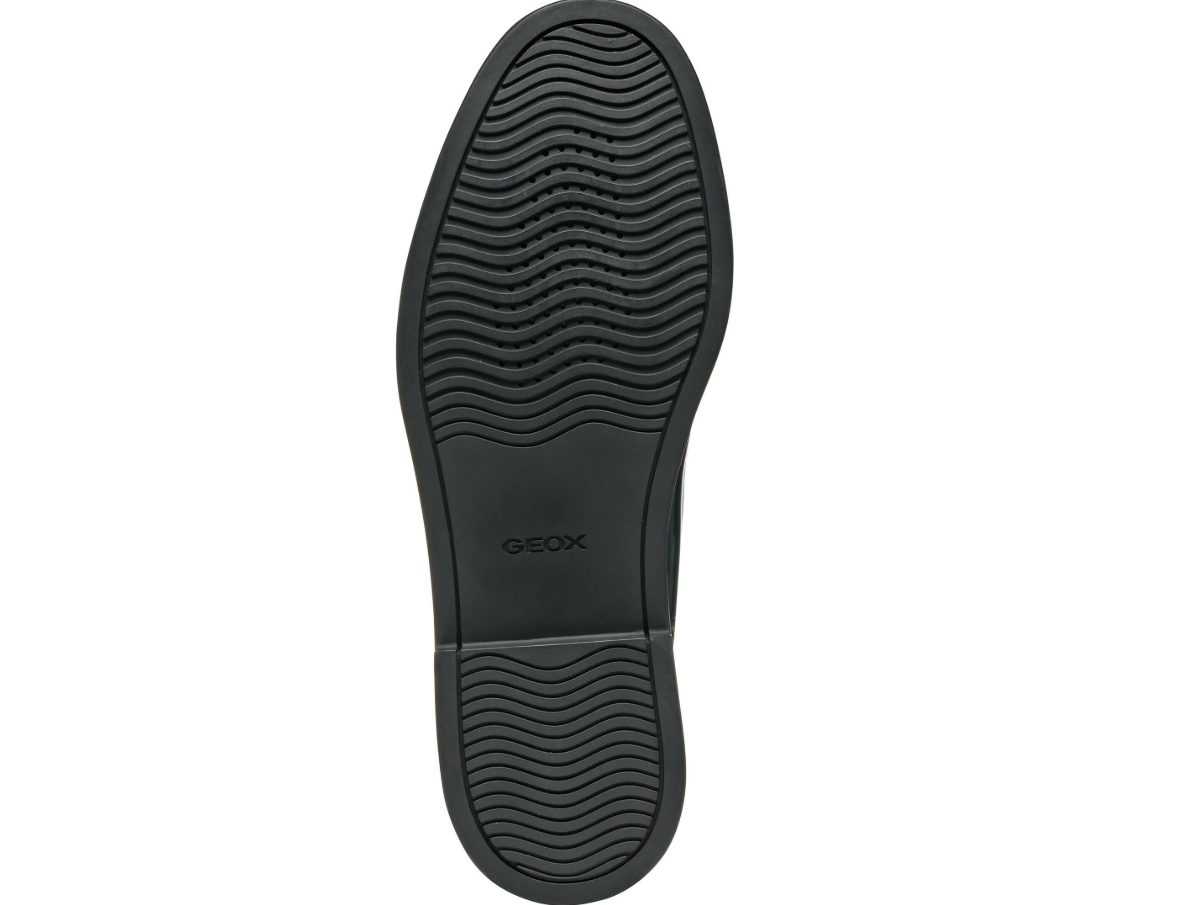 Mocassino da uomo Geox in pelle blu