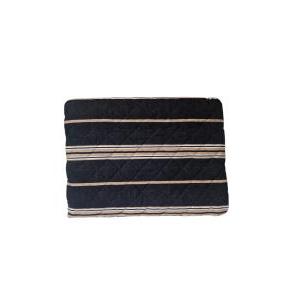 Epoca trapuntino 1p cotone rigato nero