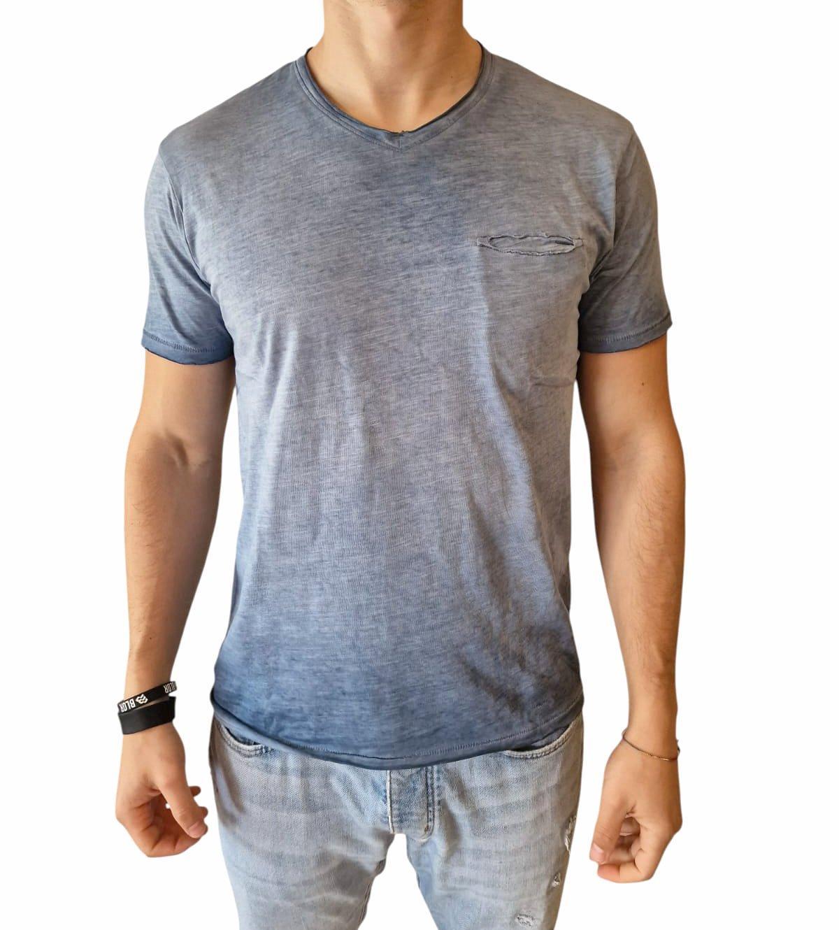 T-shirt in cotone Yes Zee da uomo 