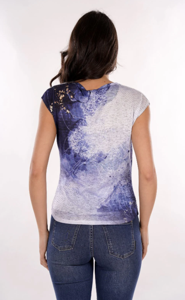 T-shirt donna stampa sublimatica Yes Zee