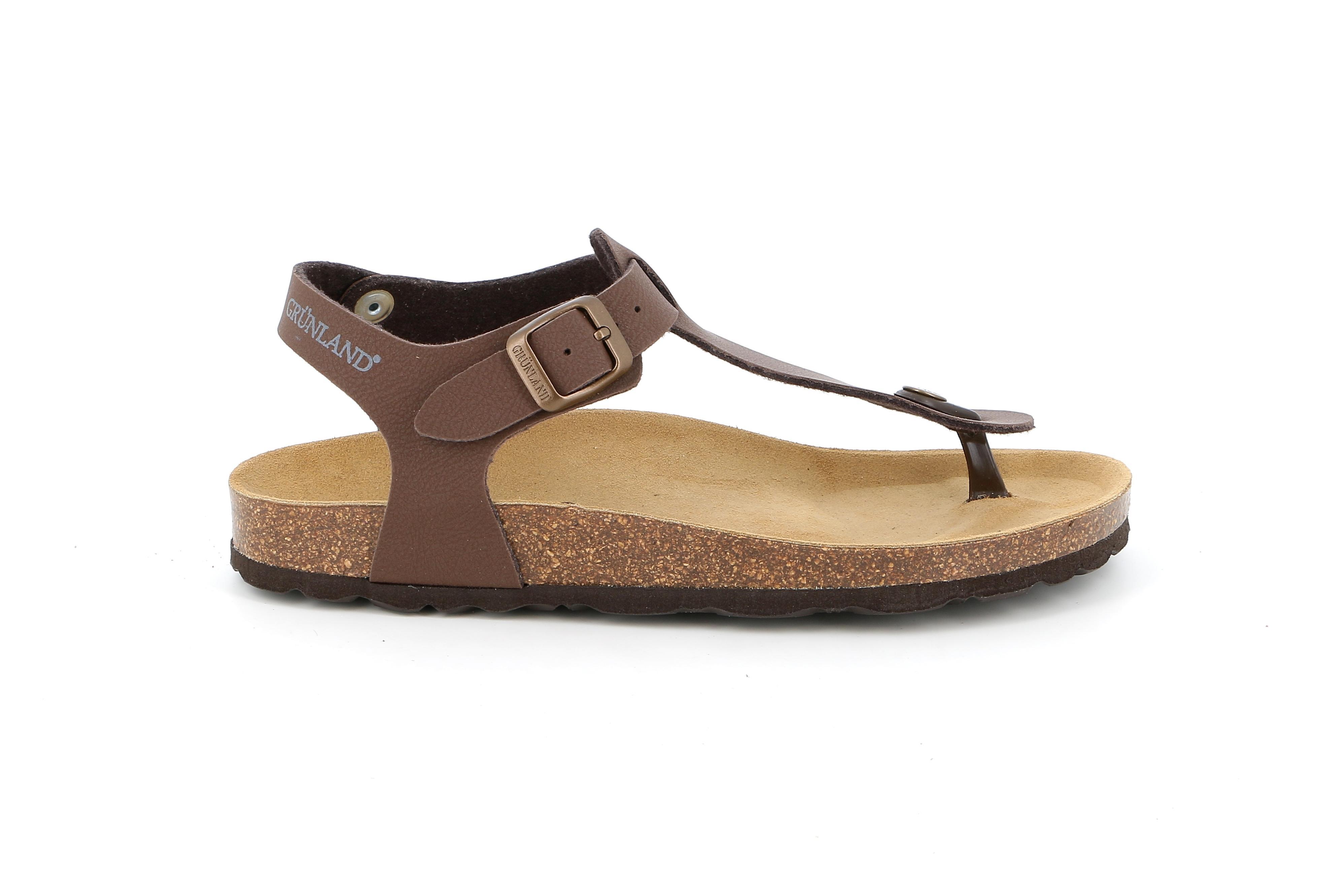 Sandali donna Grunland modello Sara mogano