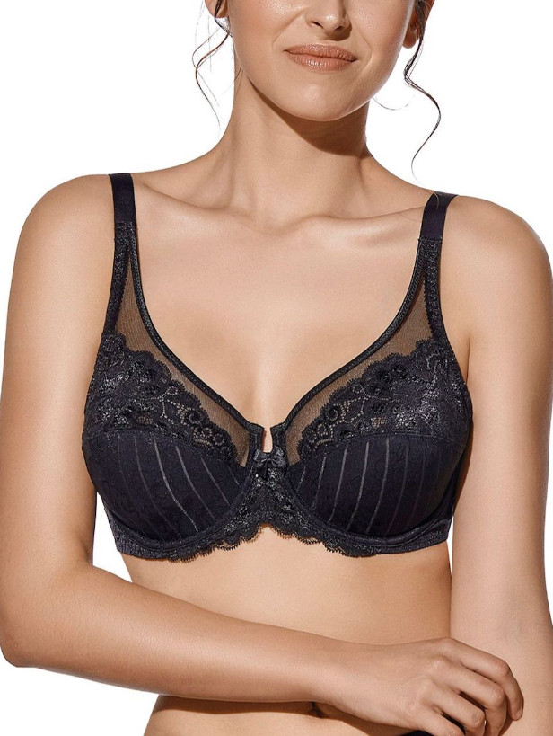 reggiseno-mariluz-selene-01 Reggiseno Mariluz con ferretto senza imbottitura Nero