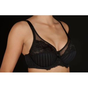 Reggiseno mariluz con ferretto senza imbottitura nero