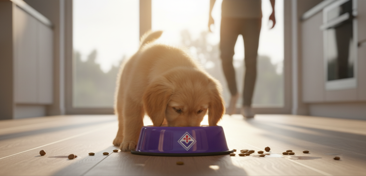 Ciotola per cani e gatti compatibile con Fiorentina