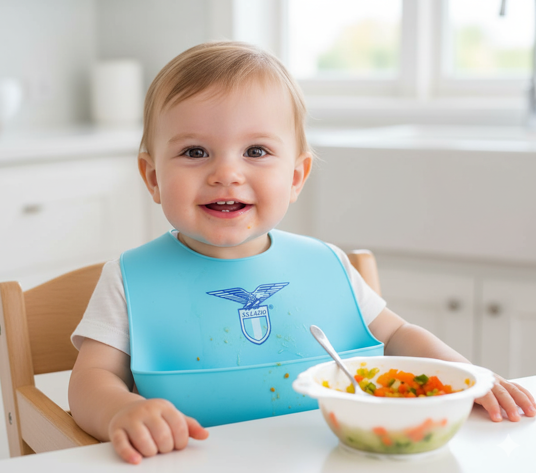 Bavaglino in silicone neonato compatibile con Lazio