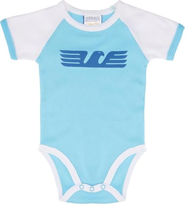 Set 2 body neonato manica corta compatibile con Lazio