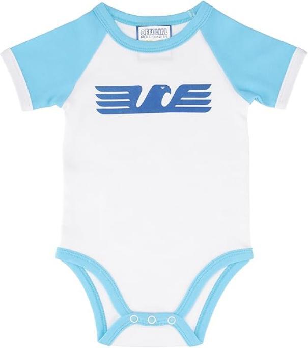 Set 2 body neonato manica corta compatibile con Lazio