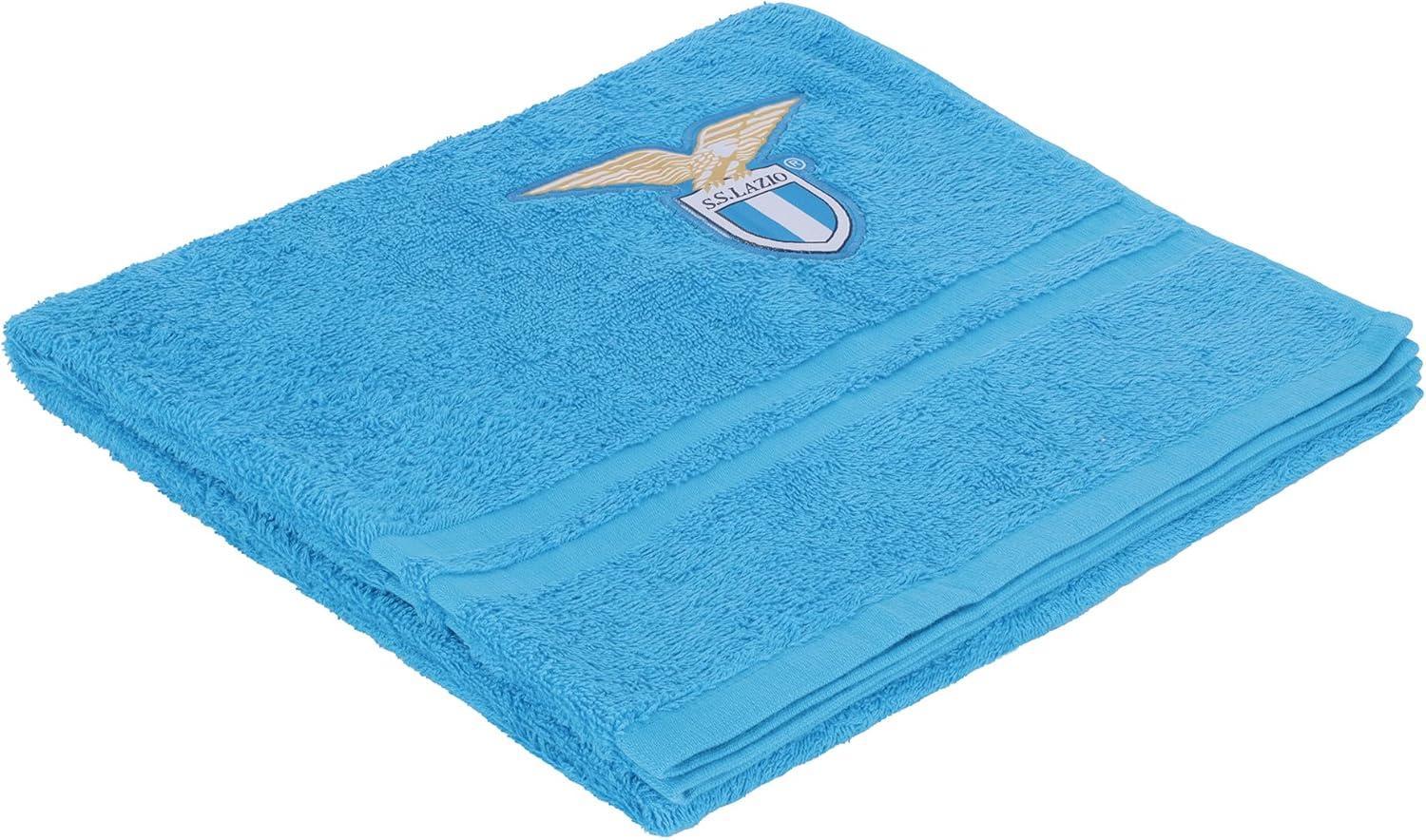 Telo mare asciugamano in cotone compatibile con Lazio 70x140cm