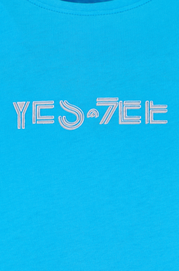 T-shirt manica corta in cotone da uomo Yes Zee