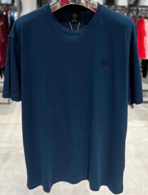 be board t-shirt manica corta over  navy - foto 1