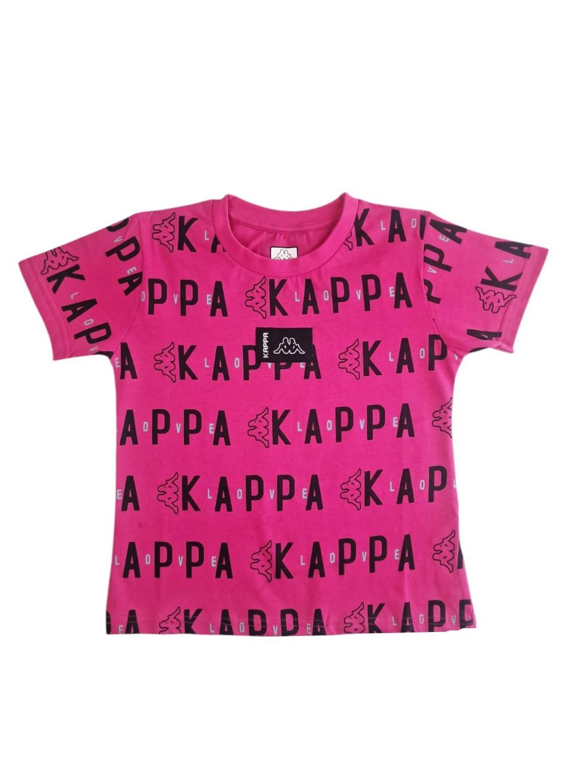 T-shirt in cotone da bambina Kappa