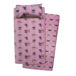 Stitch lenzuolo 1 posto rosa