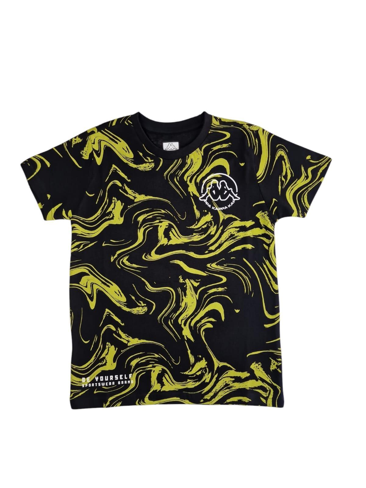 T-shirt in cotone da bambino Kappa