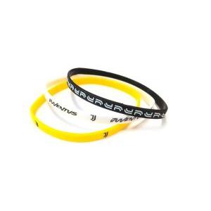 Tris bracciali in silicone compatibile con juventus