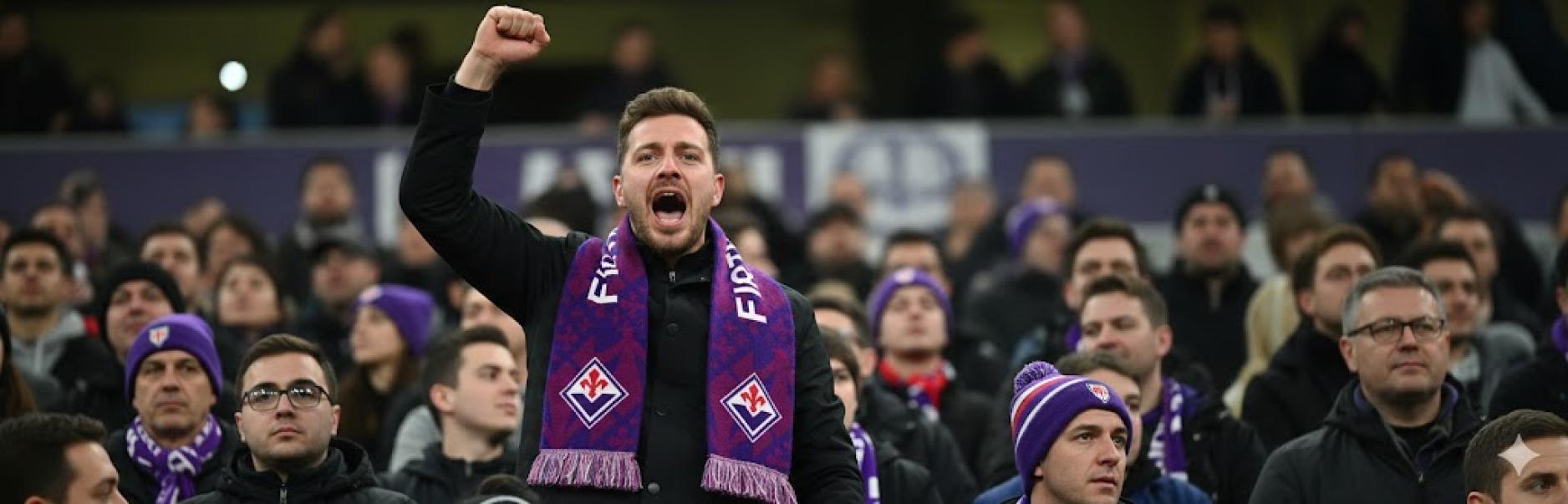 Sciarpa tifoso compatibile con Fiorentina