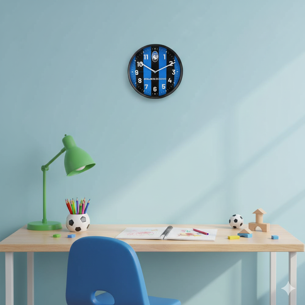 Orologio da parete analogico compatibile con Atalanta