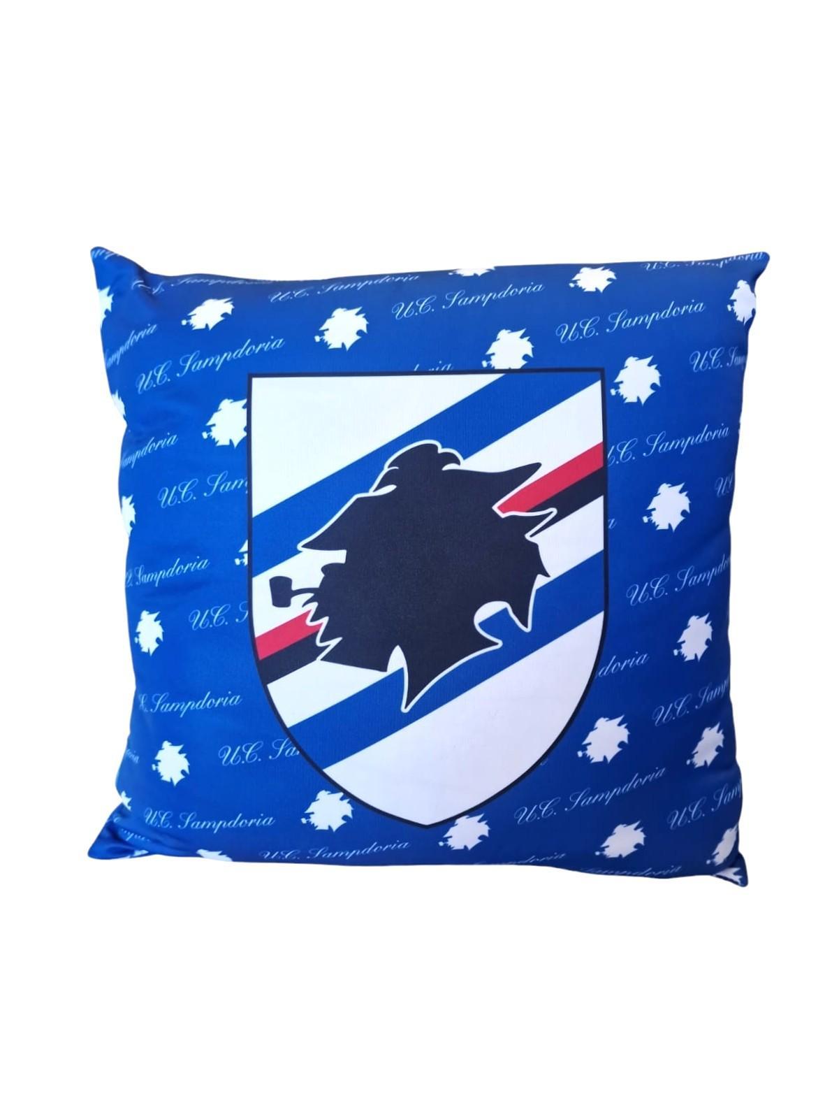 Cuscino da arredo compatibile con Sampdoria