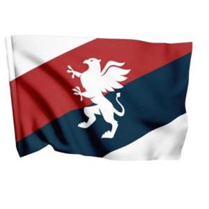 Bandiera stadio compatibile con genoa calcio