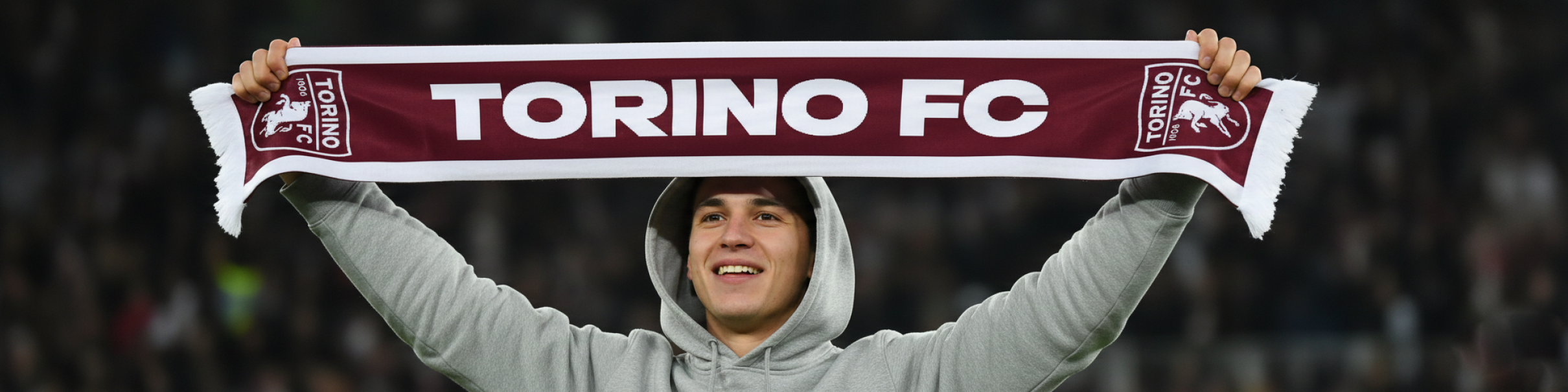 Sciarpa tifoso da stadio compatibile con Torino Calcio