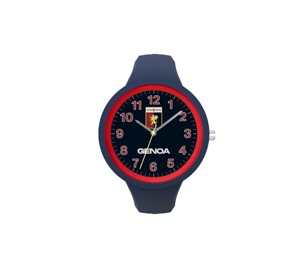 Orologio unisex adulto compatibile con Genoa Calcio