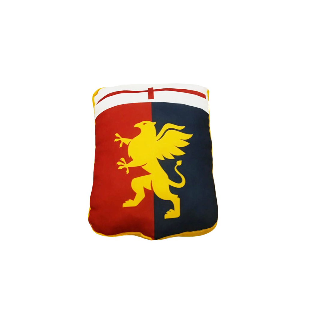 Cuscino decorativo compatibile con Genoa Calcio