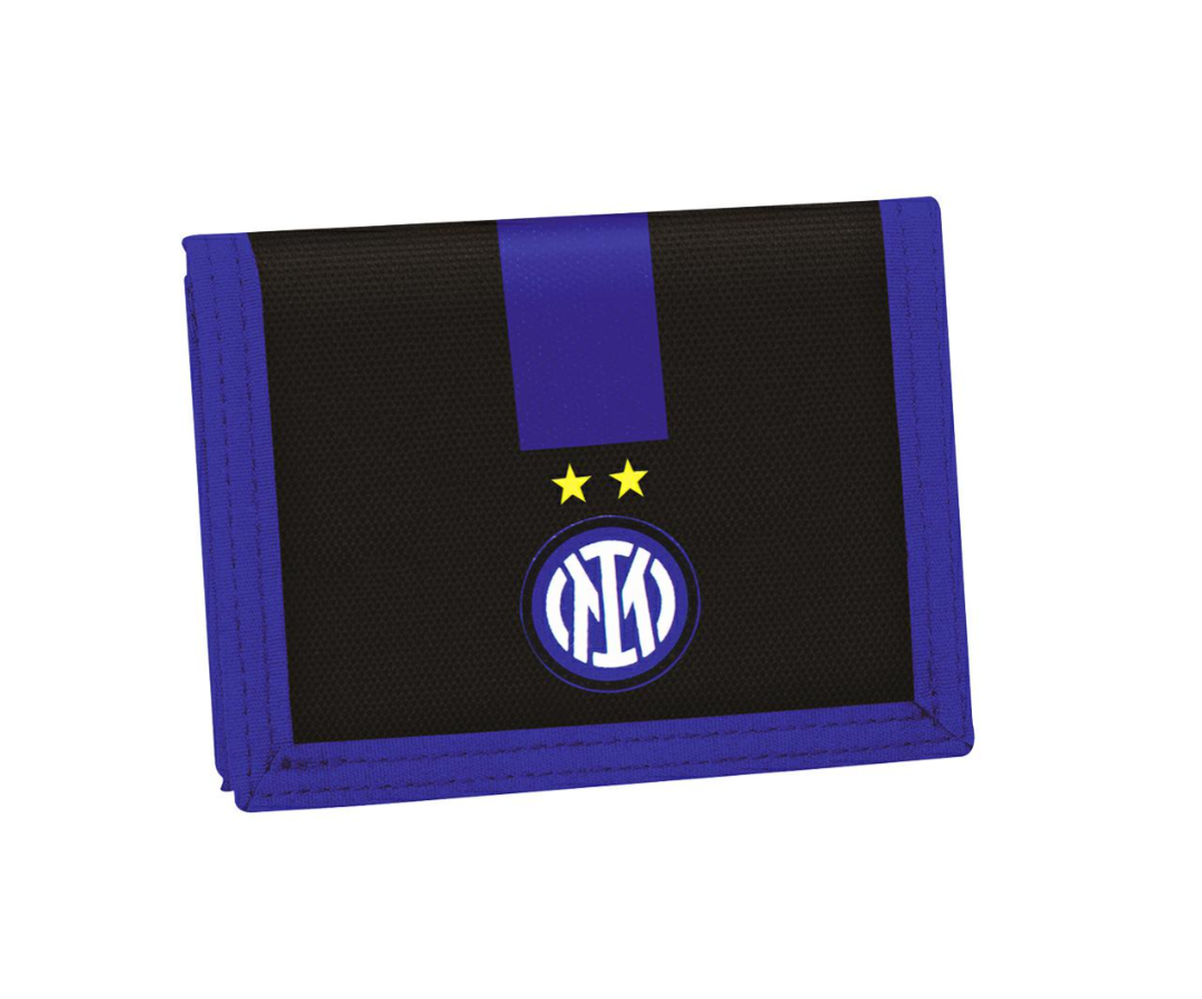 Portafoglio in velcro compatibile con Inter