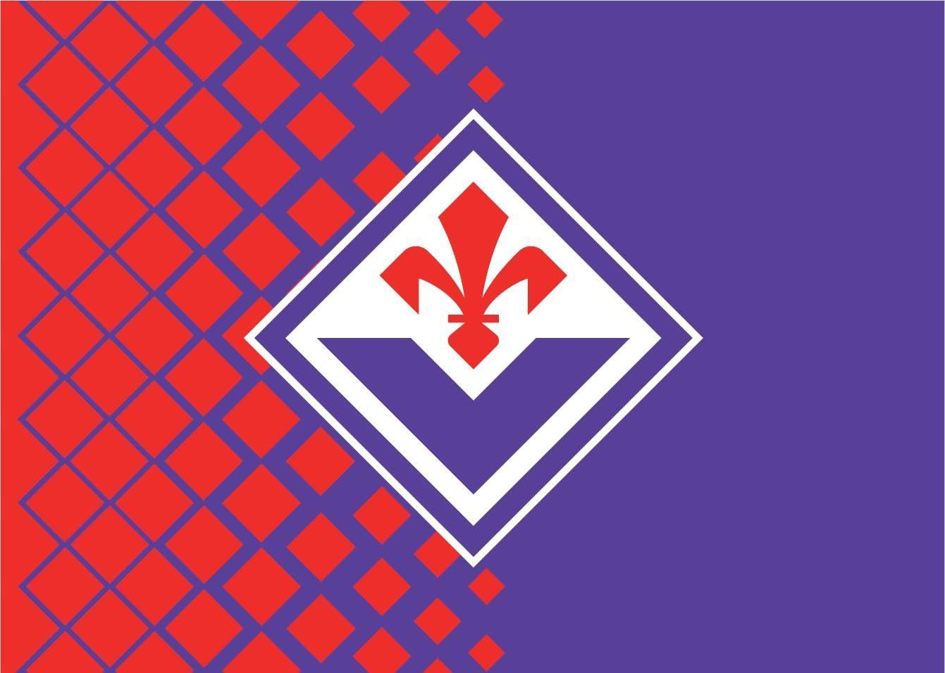 Bandiera stadio compatibile con Fiorentina 100x140cm