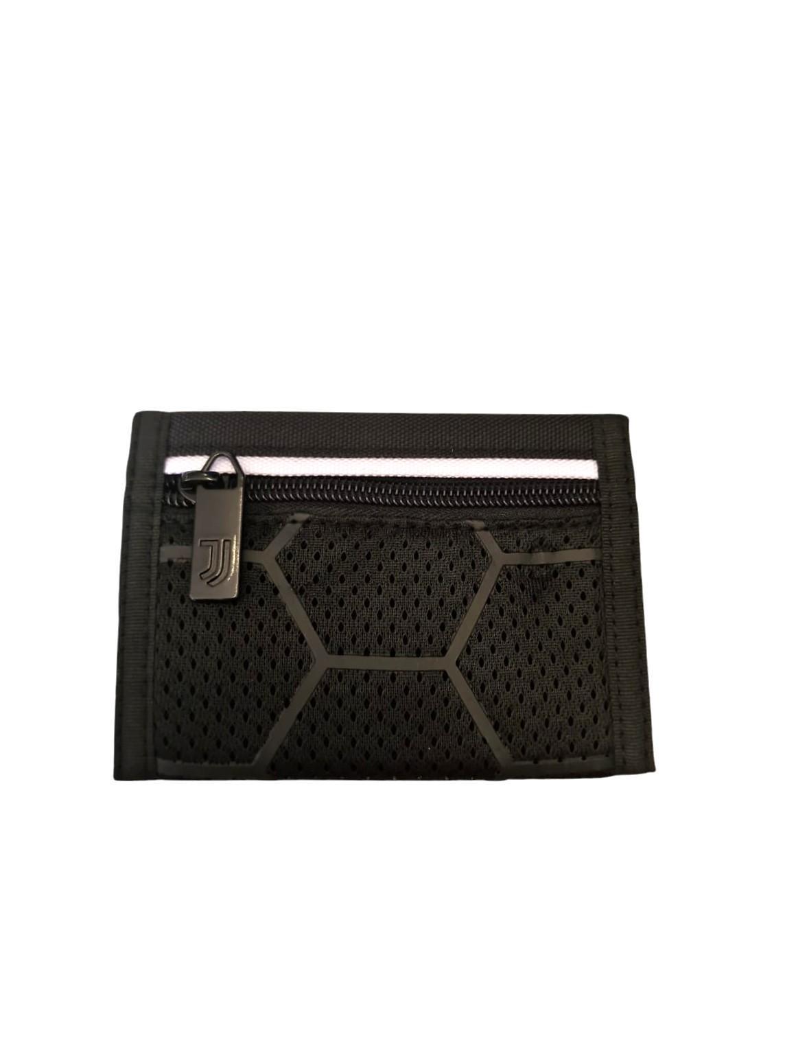 Portafoglio con velcro compatibile con Juventus