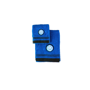 Set asciugamani 1+1 in spugna di cotone compatibile con
